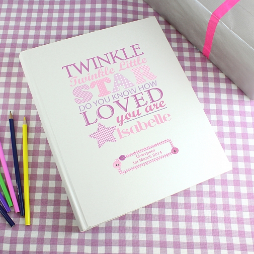 Personalised Twinkle Girls Traditional Album