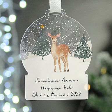 Personalised A Winter's Night Acrylic Gifts to UK