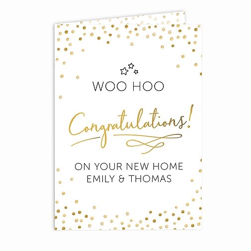 Personalised Congratulations Card Delivery to UK