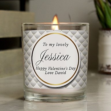 Personalised Opulent Scented Jar Candle