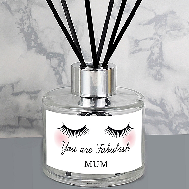 Personalised Eyelashes Reed Diffuser