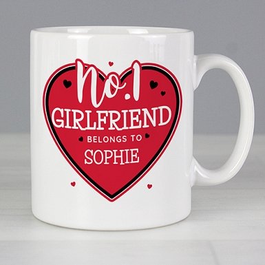 Personalised No.1 Belongs To Mug