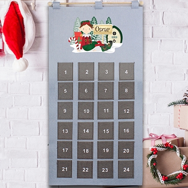 Personalised Elf Advent Calendar Delivery to UK