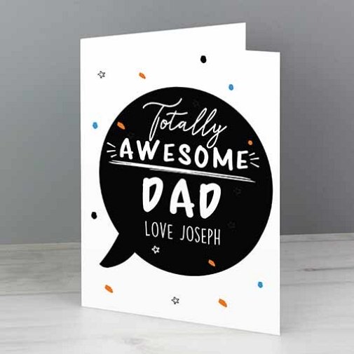 Personalised Totally Awesome Card