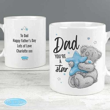 Personalised Me To You Dad Youre A Star Mug